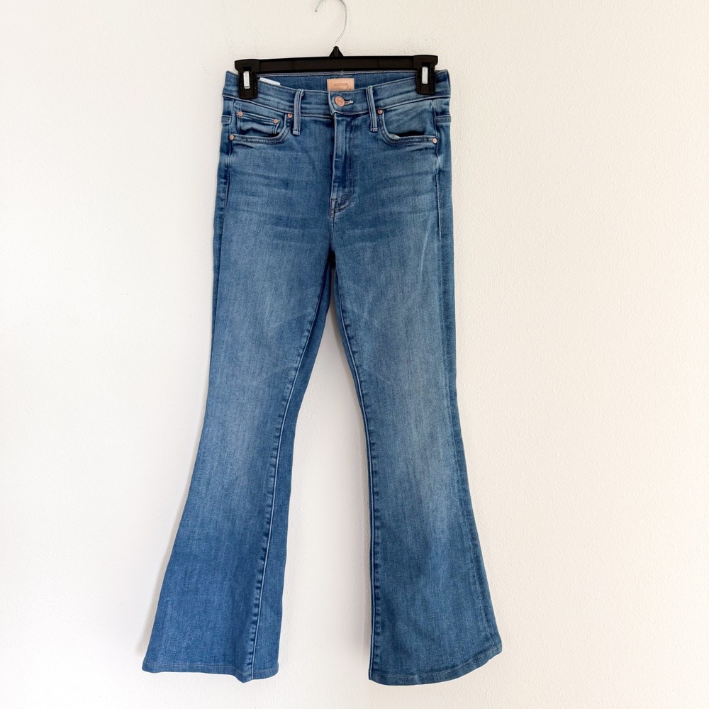 Mother Jeans Bootcut 70s The Weekender Fray in A Groovy Kind Of Love 26 - Picture 4 of 10